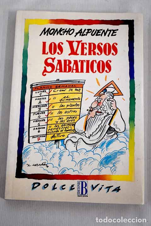 Libros: Los versos Sab&aacute;ticos.- Alpuente, Moncho - Foto 1