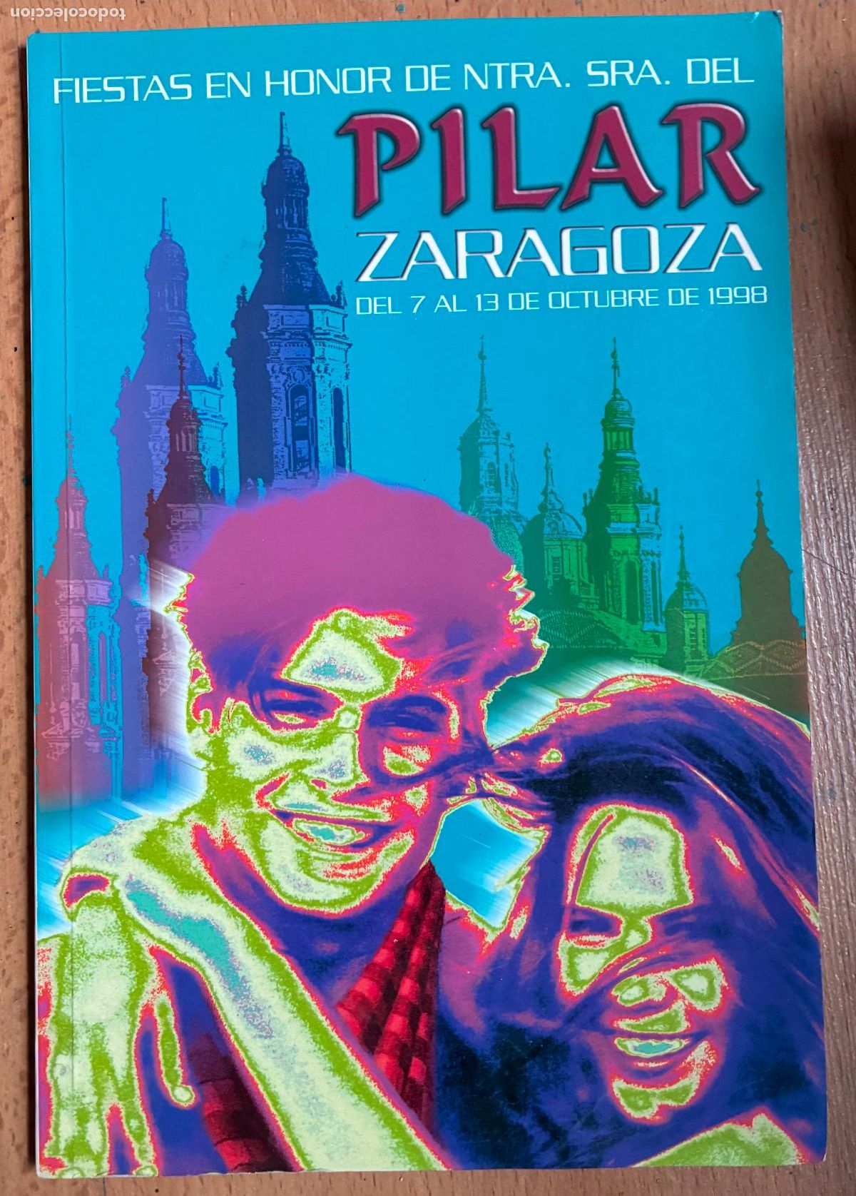 Libros: PROGRAMA FIESTAS PILAR ZARAGOZA 1998 - Foto 1
