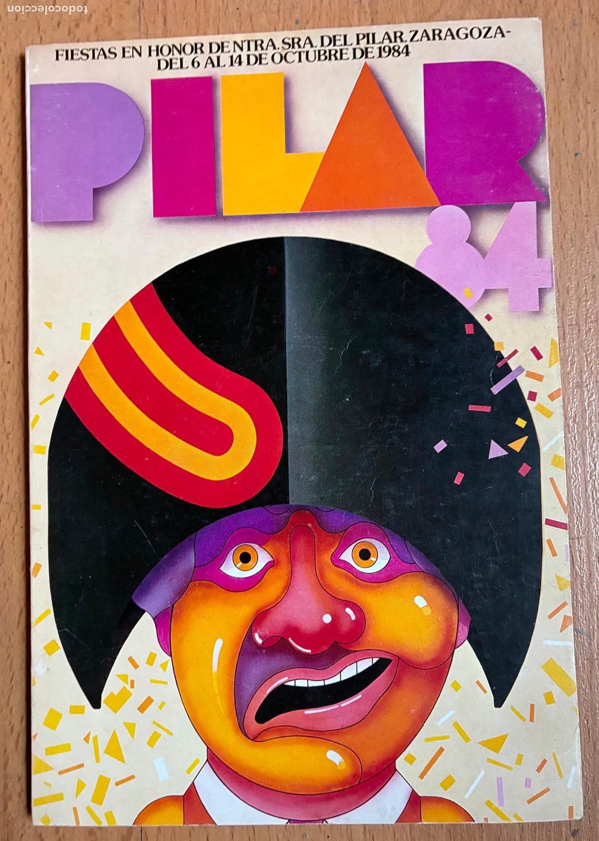 Libros: PROGRAMA FIESTAS PILAR ZARAGOZA 1984 - Foto 1