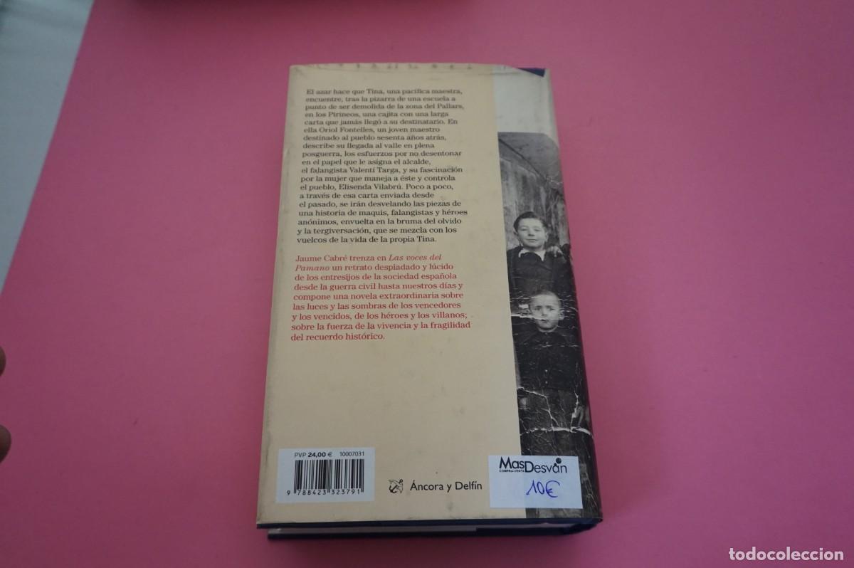Libros: AR16A - LAS VOCES DEL PARAMO - JAUME CABRE / EDITORIAL DESTINO - Foto 5