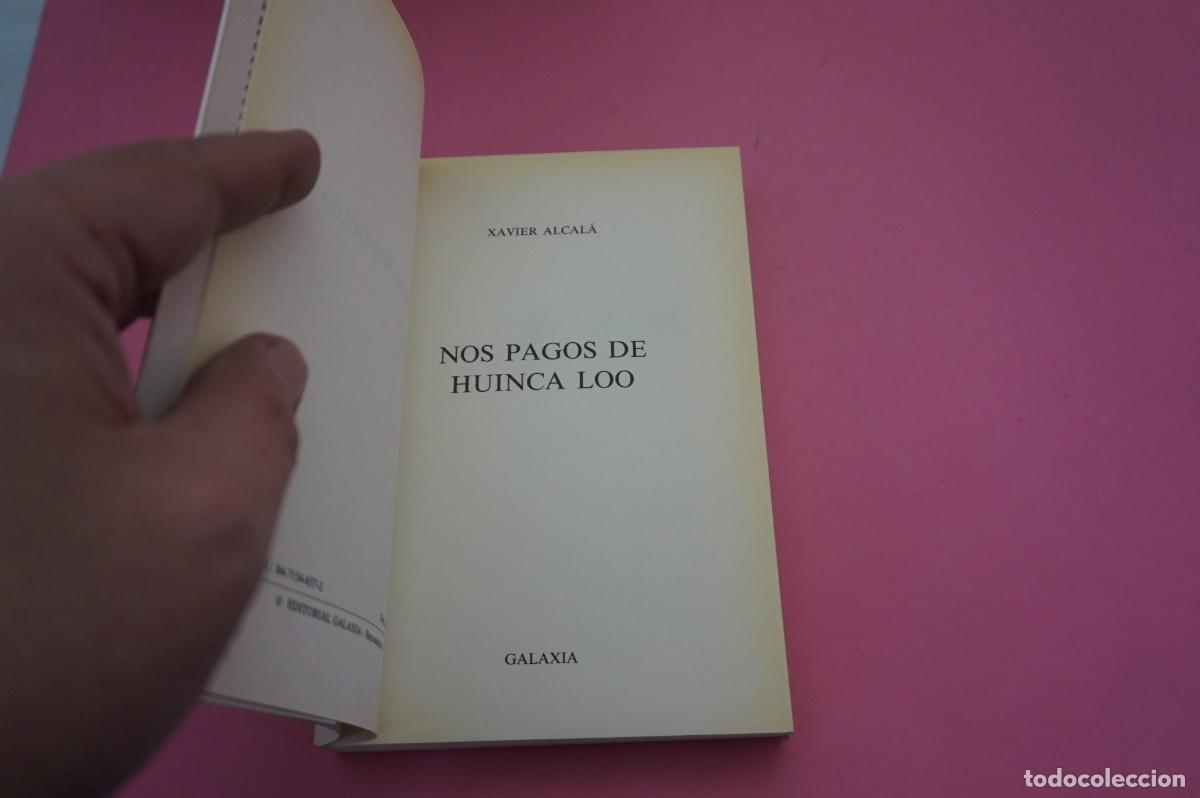 Libros: AR16A - NOS PAGOS DE HUINCA LOO - XAVIER ALCALA / EDITORIAL GALAXIA - Foto 2
