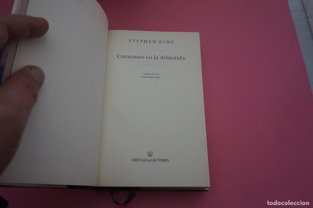 Libros: AR17B - CORAZONES EN LA ATLANTIDA - STEPHEN KING / CIRCULO DE LECTORES - Foto 2