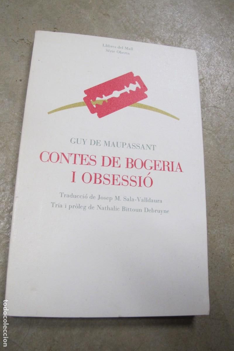 Libros: CONTES DE BOGERIA I OBSESSIO. GUY DE MAUPASSANT - Foto 1