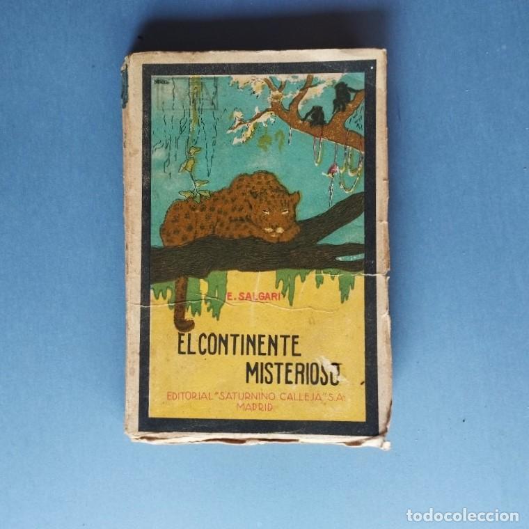 Libros: El Continente Misterioso. - Salgari, Emilio. - Foto 1