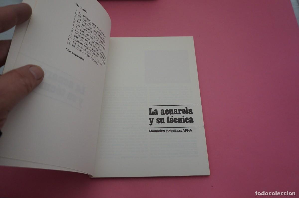 Libros: M3G/ LA ACUARELA Y SU TECNICA - MANUELES PRACTICOS / AFHA - Foto 2