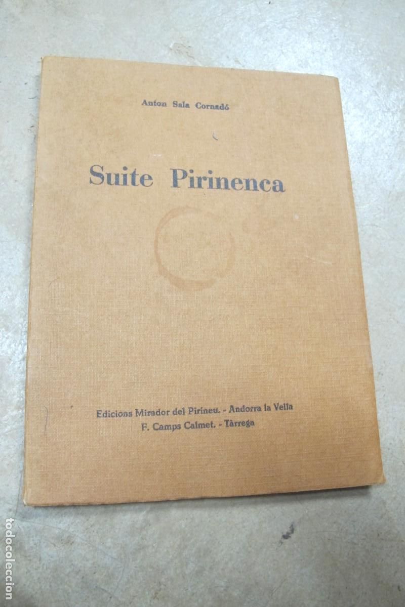 Libros: SUITE PIRINENCA. ANTON SALA CORNADO. POESIA - Foto 1