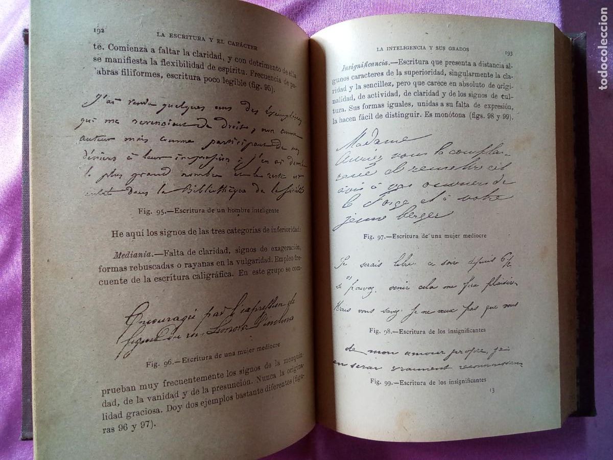 Libros: LA ESCRITURA Y EL CARACTER .A&Ntilde;O 1933 . EP 2/2 - Foto 5