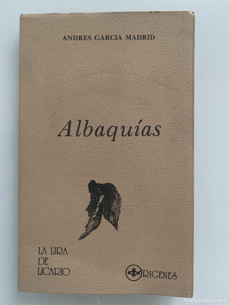 Libros: ALBAQU&Iacute;AS - Andr&eacute;s Garc&iacute;a Madrid - Foto 1