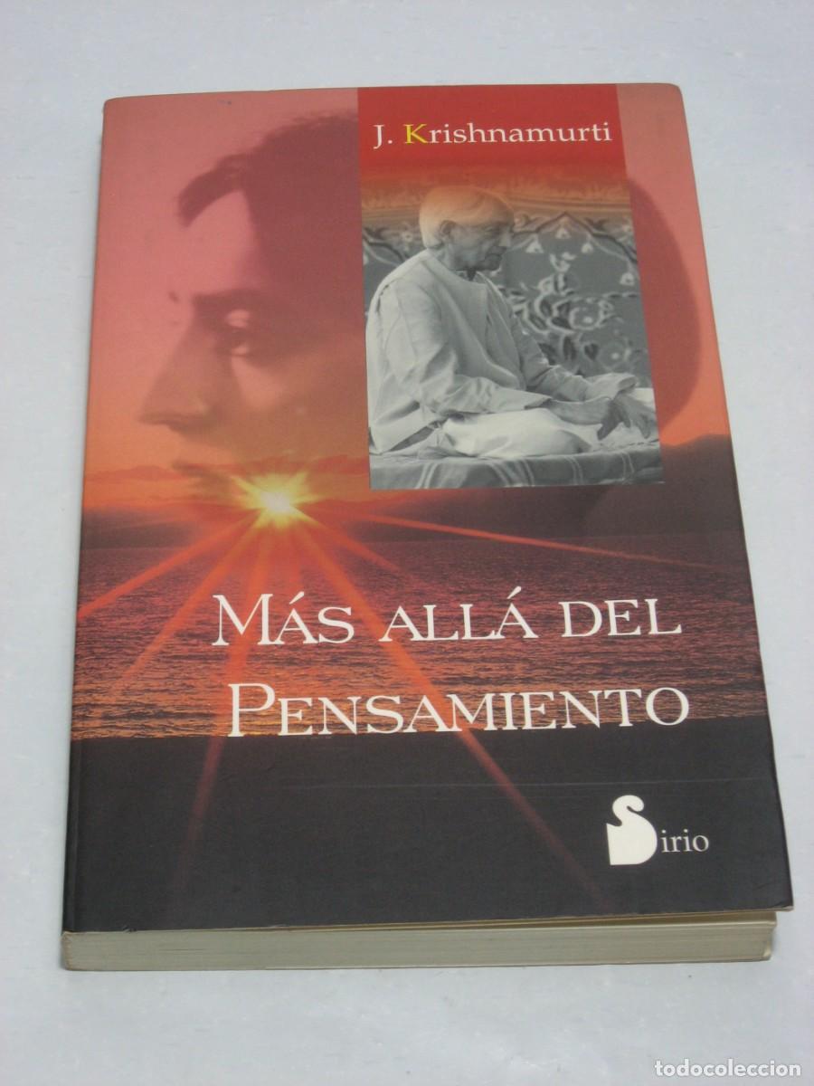 Libros: M&Aacute;S ALL&Aacute; DEL PENSAMIENTO - J. Krishnamurti - Foto 1