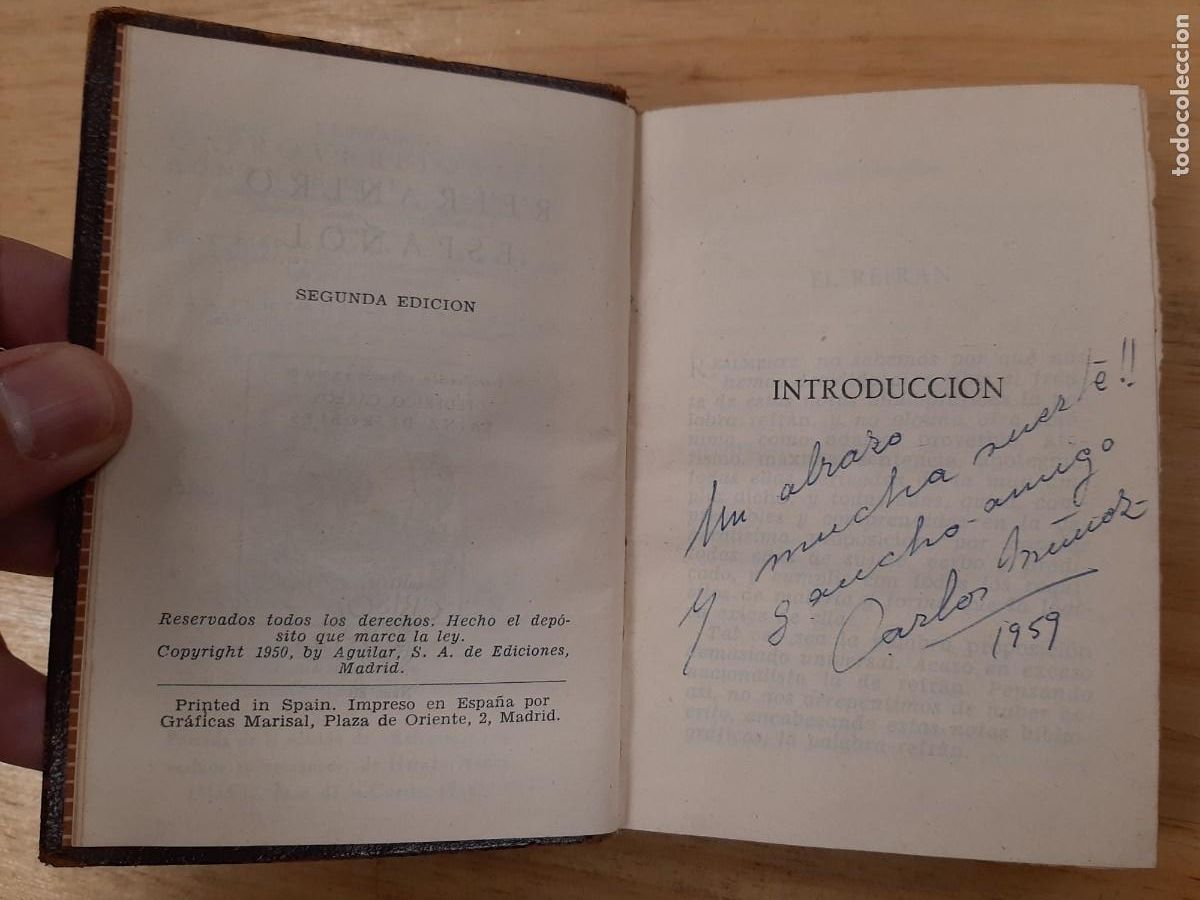 Libros: Refranero espa&ntilde;ol - V.V.A.A. - Colecci&oacute;n Crisol - Aguilar 1950 - Foto 6
