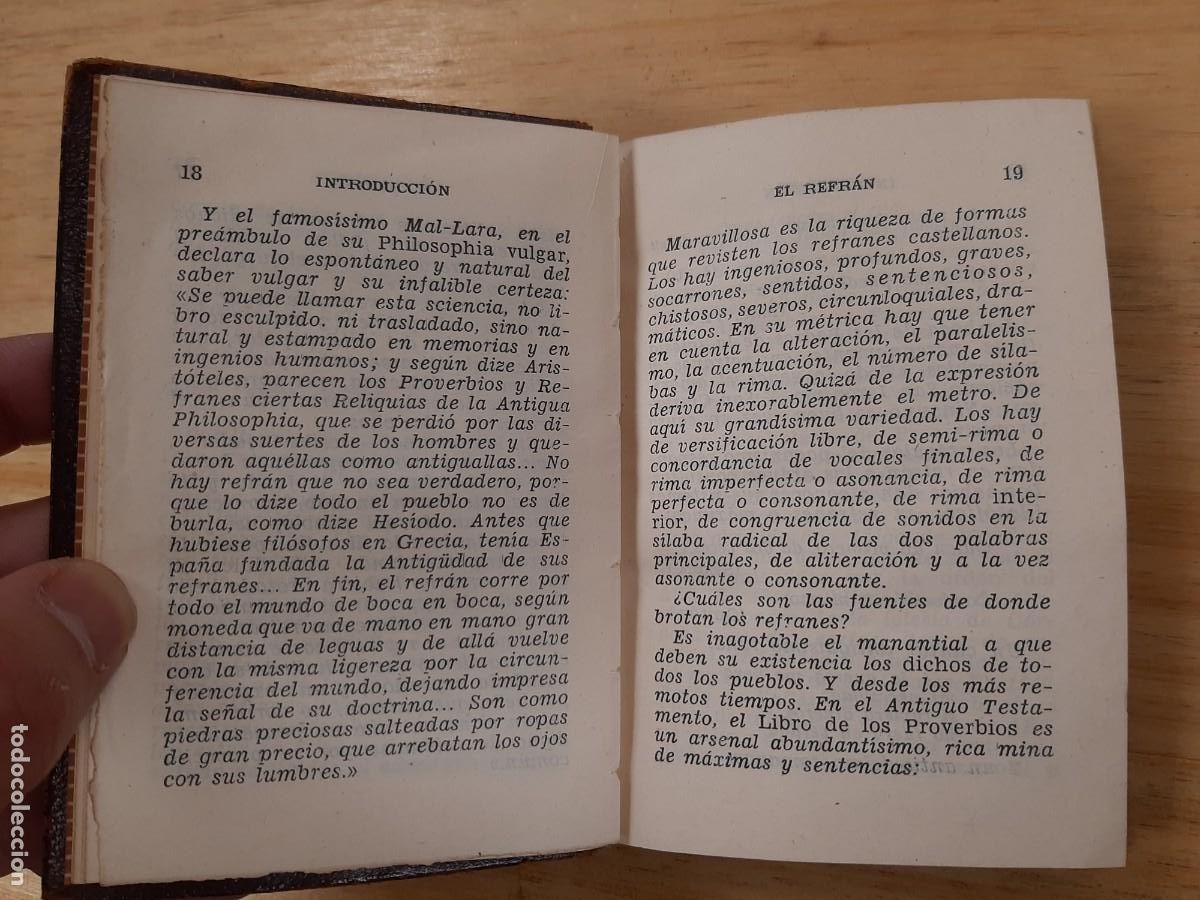 Libros: Refranero espa&ntilde;ol - V.V.A.A. - Colecci&oacute;n Crisol - Aguilar 1950 - Foto 7
