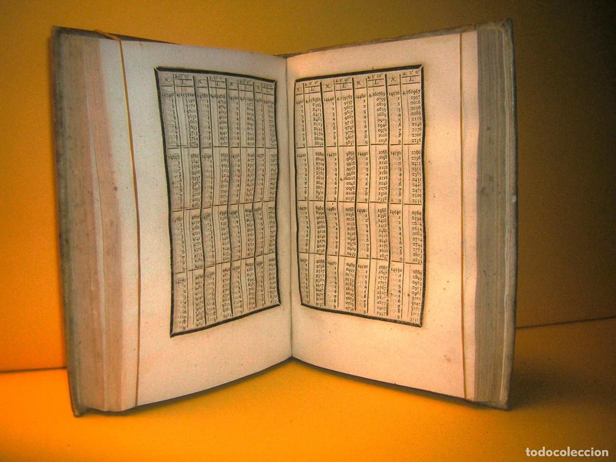 Libros: GIANNINI - PR&Aacute;CTICAS DE GEOMETR&Iacute;A Y TRIGONOMETR&Iacute;A. Con las tablas de los logaritmos - Segovia 1784 - - Foto 5