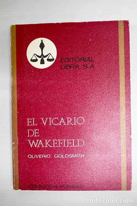 Libros: El vicario de Wakefield.- Goldsmith, Oliver - Foto 1