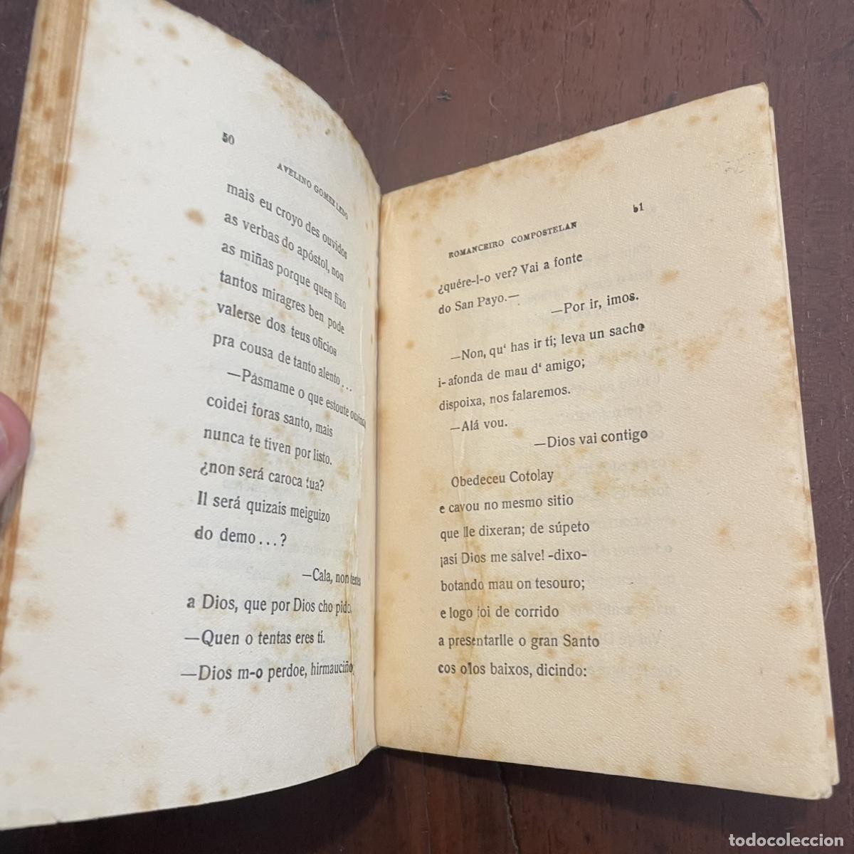 Libros: Romanceiro compostelan (galego) - Avelino G&oacute;mez Ledo - Foto 5