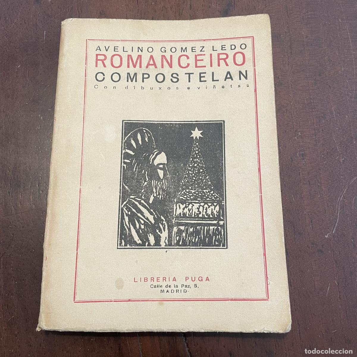 Libros: Romanceiro compostelan (galego) - Avelino G&oacute;mez Ledo - Foto 1