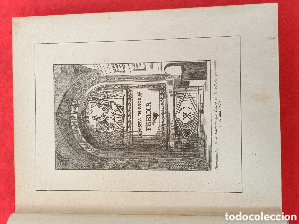 Libros: FABIOLA. LA IGLESIA DE LAS CATACUMBAS - CARDENAL WISEMAN - Foto 4