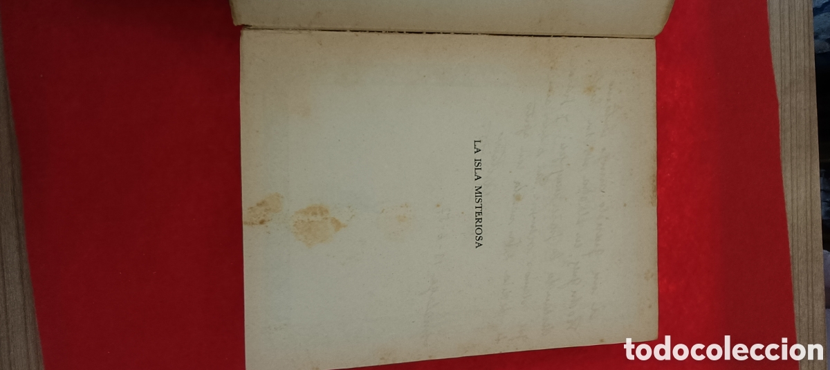 Libros: LA ISLA MISTERIOSA. JULIO VERNE. COLECCI&Oacute;N MOLINO. - Foto 5