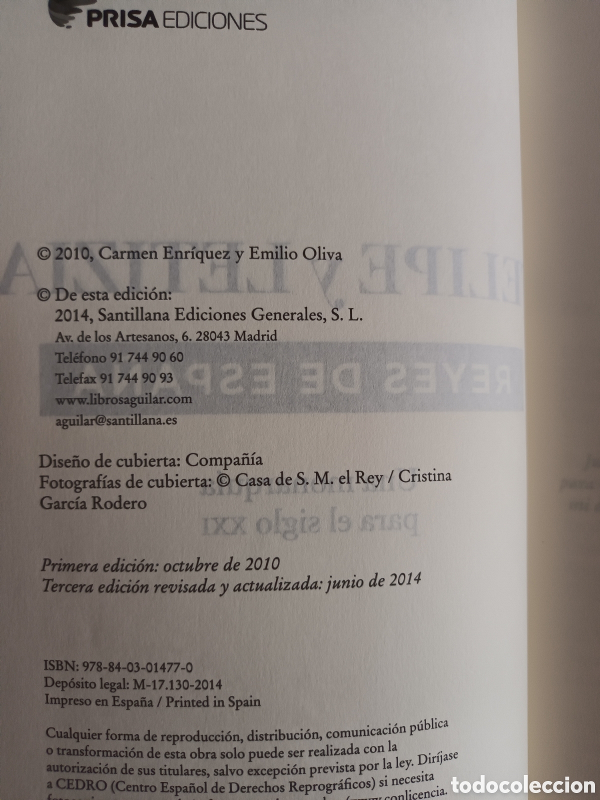Libros: LIBRO FELIPE Y LETIZIA. REYES DE ESPA&Ntilde;A - Foto 2