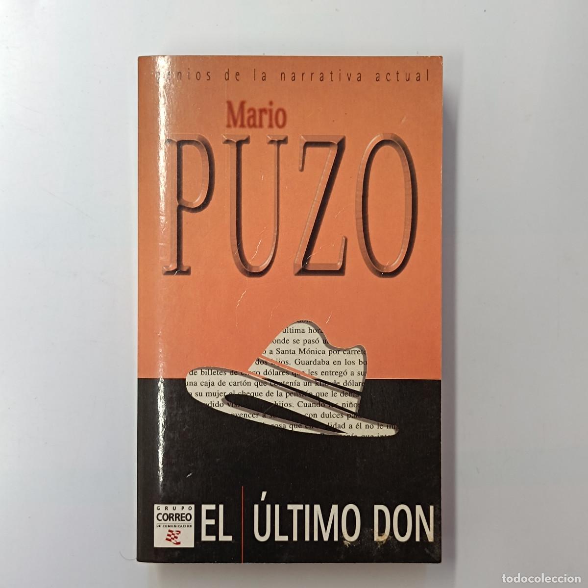 Libros: LIBRO EL ULTIMO DON. MARIO PUZO. GRUPO CORREO 1997. - Foto 1