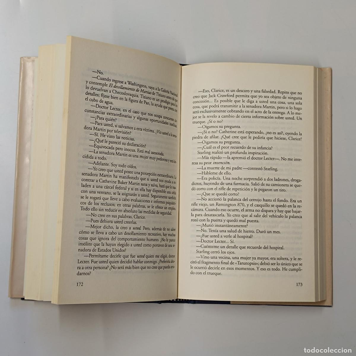 Libros: LIBRO EL SILENCIO DE LOS CORDEROS. THOMAS HARRIS. BIBLIOTECA EL MUNDO 2002. - Foto 4