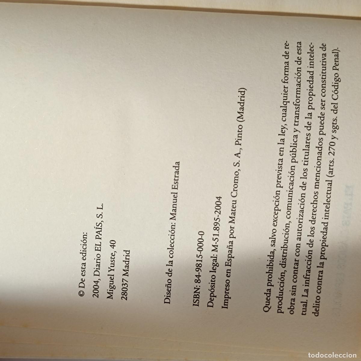 Libros: LIBRO HISTORIA DE LA VIDA DEL BUSCON. FRANCISCO DE QUEVEDO. EL PAIS 2004. - Foto 4