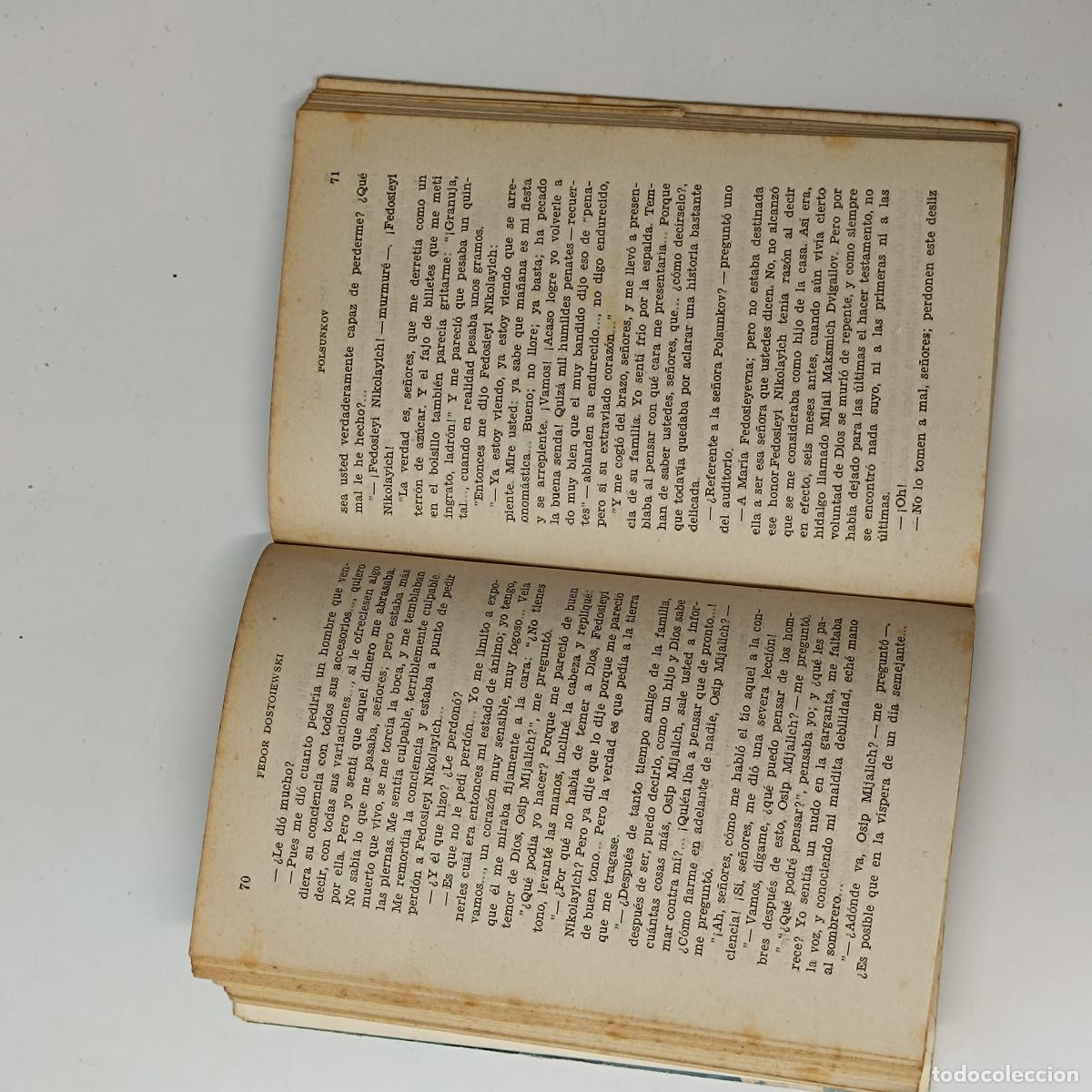 Libros: LIBRO CORAZON DEBIL. FEDOR DOSTOIEWSKI. EDITORIAL MAUCCI. - Foto 4
