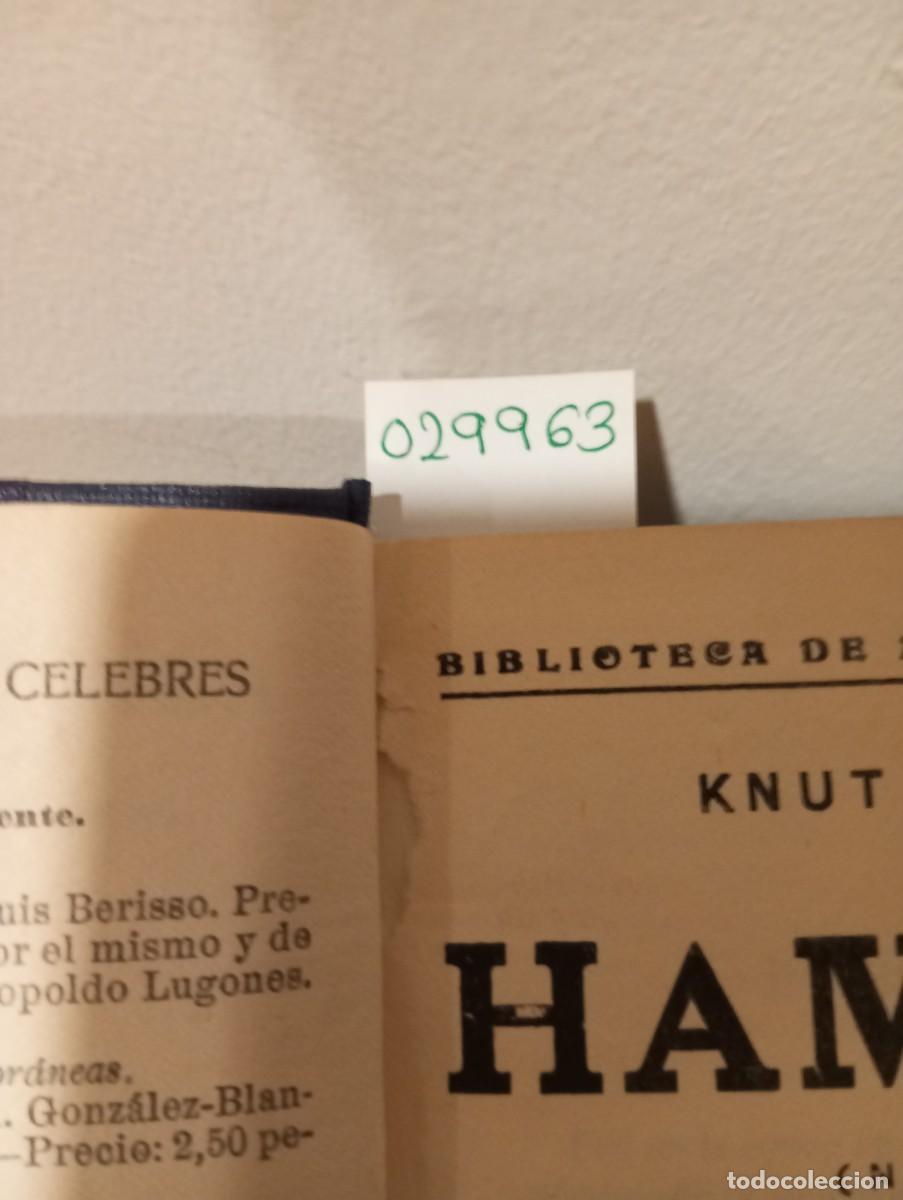 Libros: HAMBRE - Hamsun, Knut - Foto 2