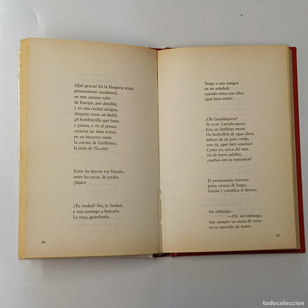 Libros: LIBRO PROVERBIOS Y CANTARES. ANTONIO MACHADO. EL PAIS 2003. - Foto 5