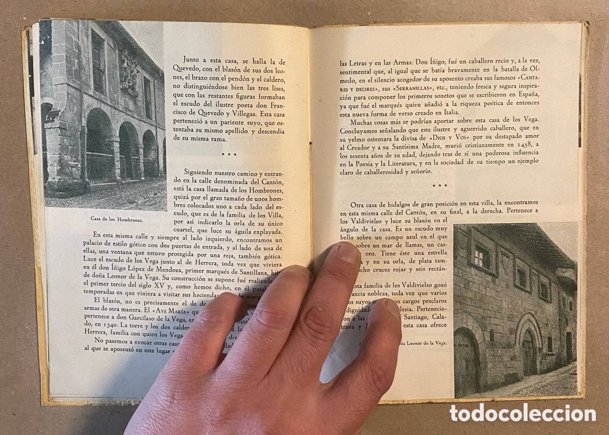 Libros: SANTILLANA, V&Iacute;A SENTIMENTAL. JOS&Eacute; MART&Iacute;NEZ JULI&Aacute;. - Foto 5
