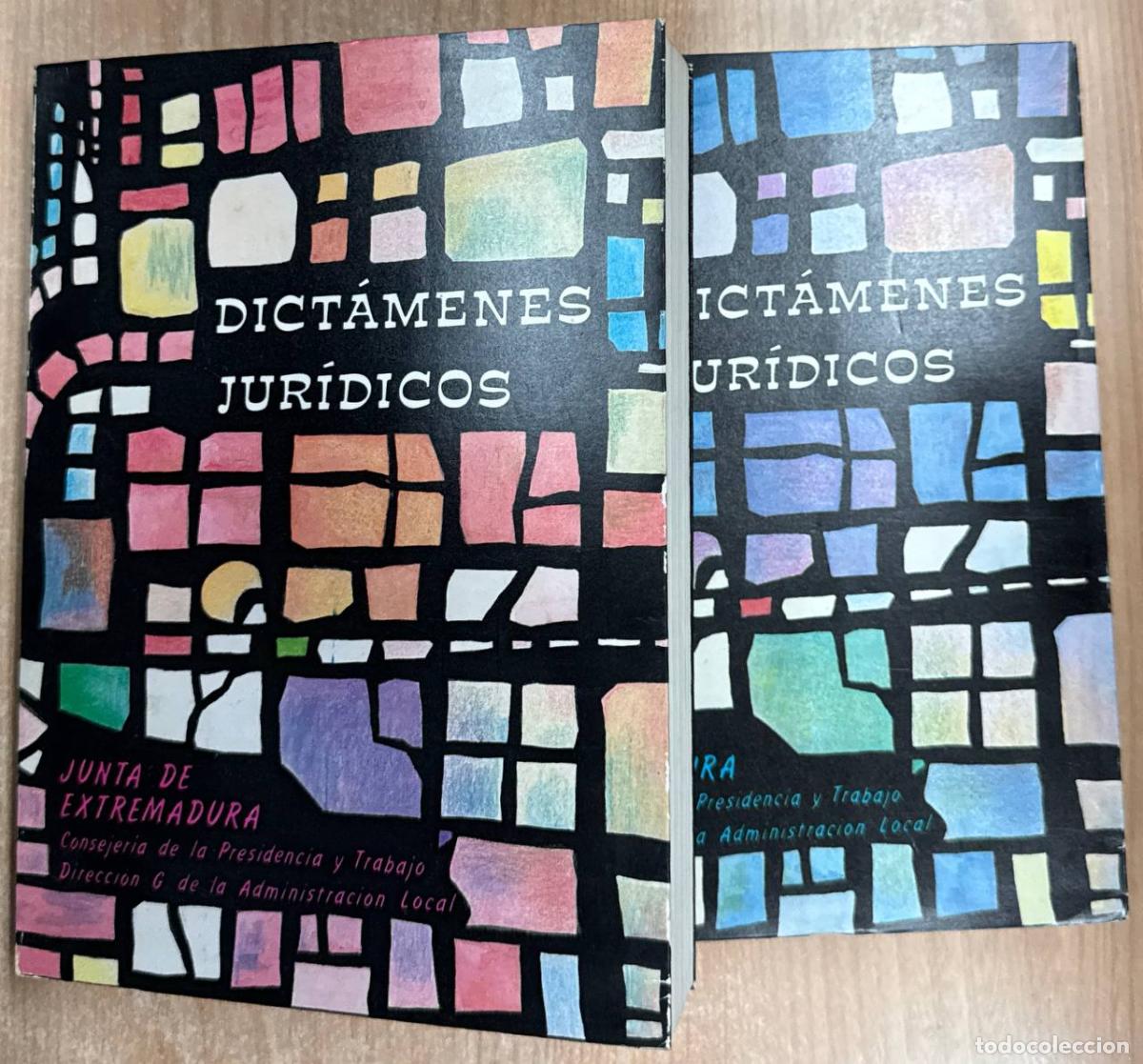 DICT&Aacute;MENES JUR&Iacute;DICOS. TOMO I Y II.