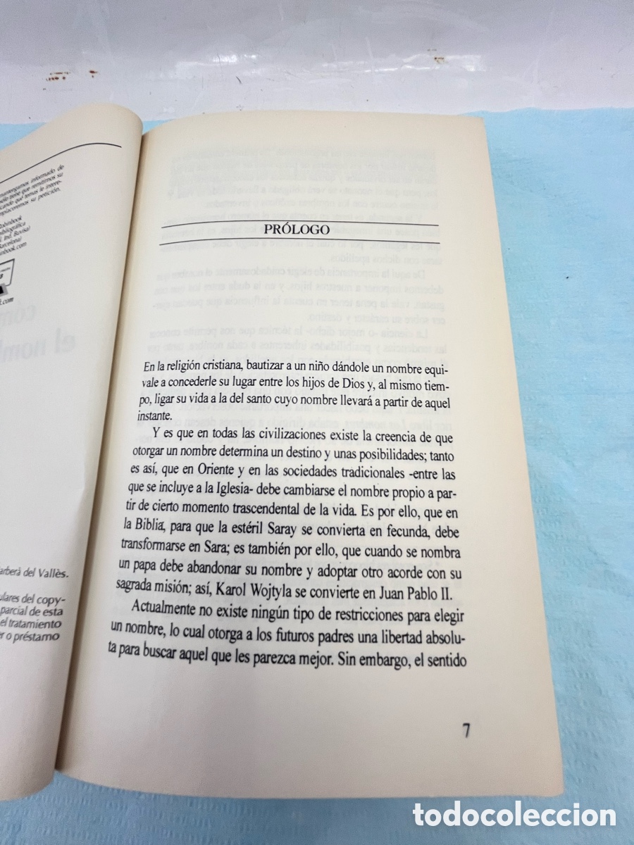 Libros: COMO ELEGIR EL NOMBRE DEL BEB&Eacute; - Emilio Salas - Foto 4