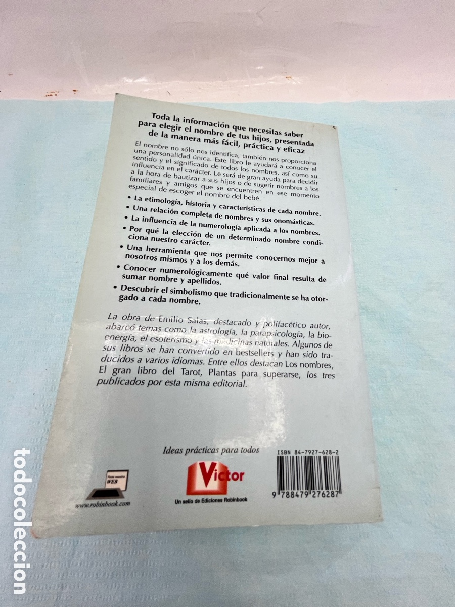 Libros: COMO ELEGIR EL NOMBRE DEL BEB&Eacute; - Emilio Salas - Foto 7