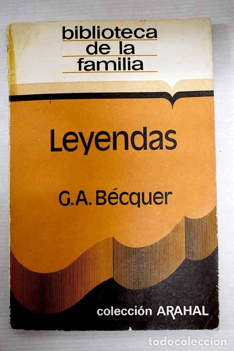 Libros: Leyendas: B&eacute;cquer, Gustavo Adolfo.- B&eacute;cquer, Gustavo Adolfo - Foto 1