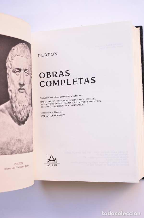 Libros: Plat&oacute;n. Obras completas - Foto 3
