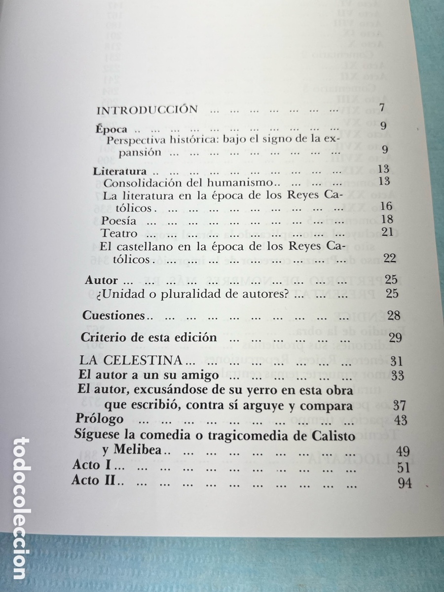 Libros: LA CELESTINA - Fernando Rojas - Foto 4