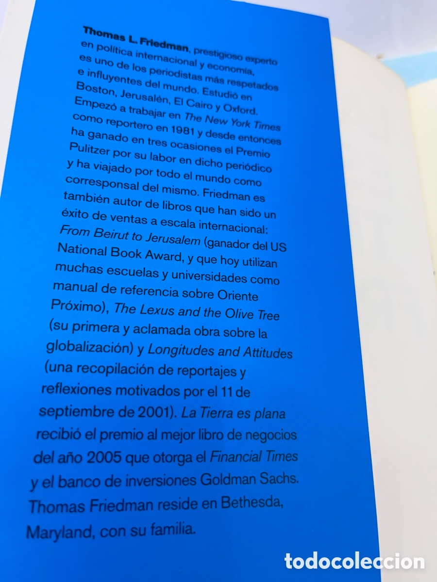 Libros: LA TIERRA ES PLANA - Thomas Friedman - Foto 2