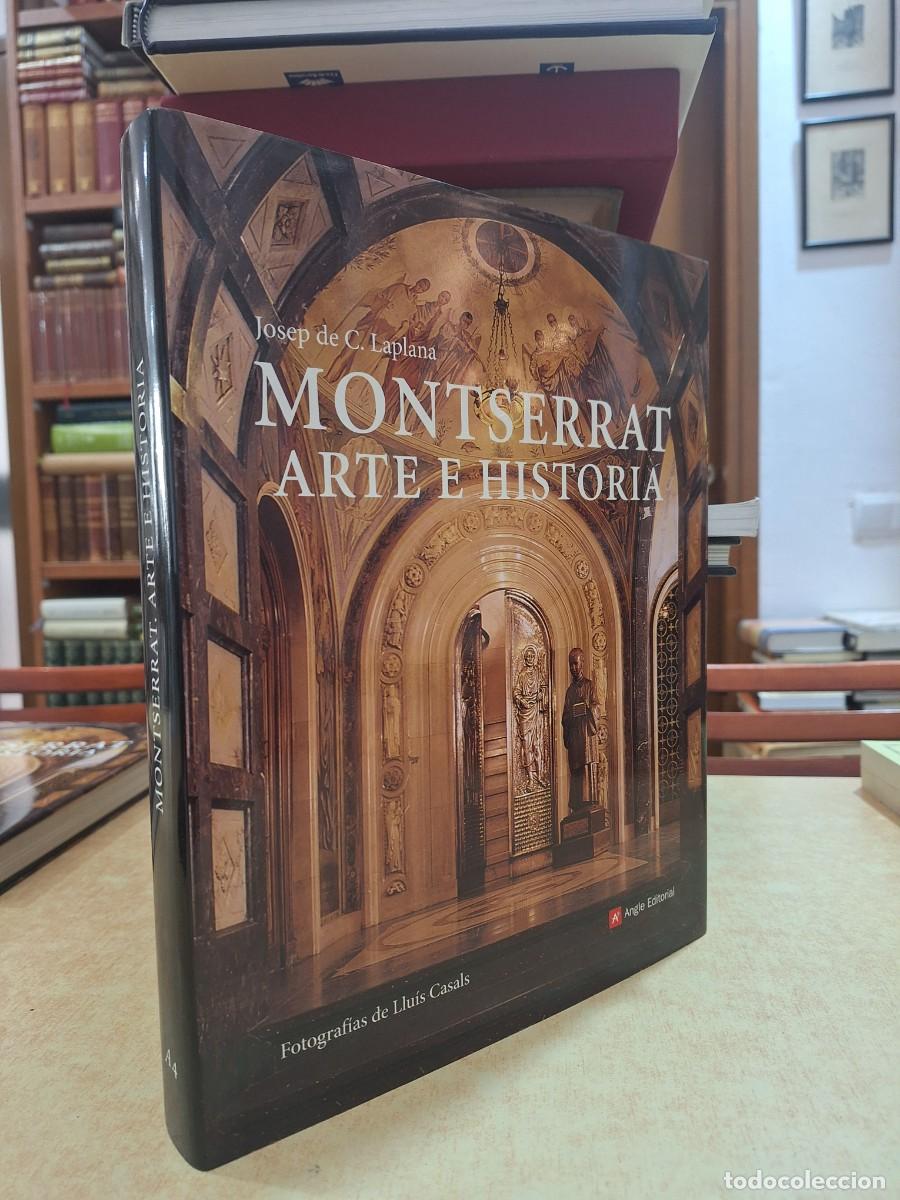 Libros: MONTSERRAT ARTE E HISTORIA. - JOSEP DE C. LAPLANA. - Foto 1