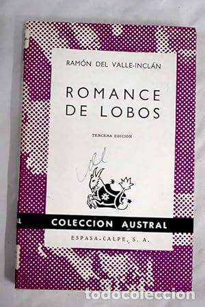 Libros: ROMANCE DE LOBOS - Valle-Incl&aacute;n,Ram&oacute;n del - Foto 1