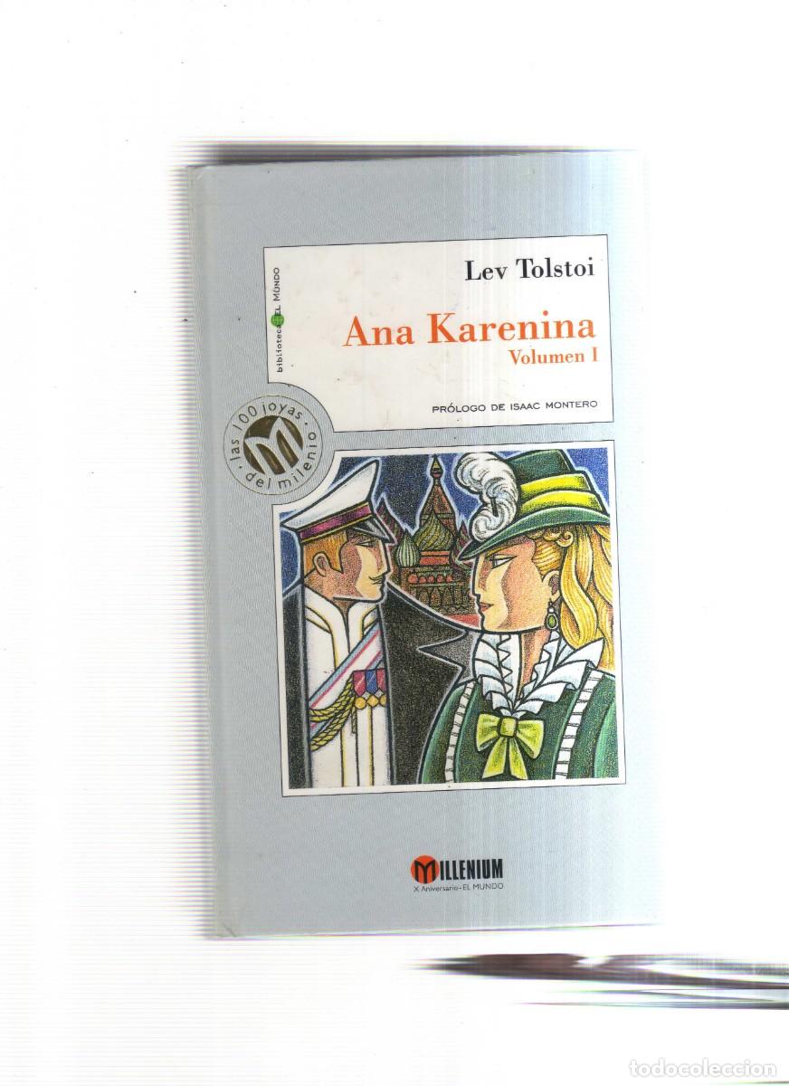 Libros: ANA KARENINA DE LEON TOLSTOI MILLENIUM DOS TOMOS - Foto 1