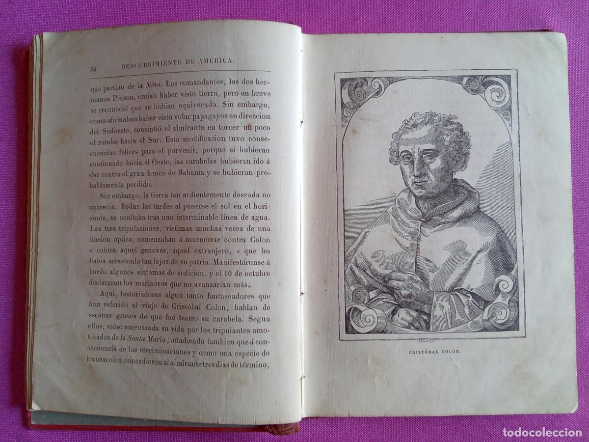 Libros: CRISTOBAL COLON. JULIO VERNE 1884 . EP 2/1 - Foto 3
