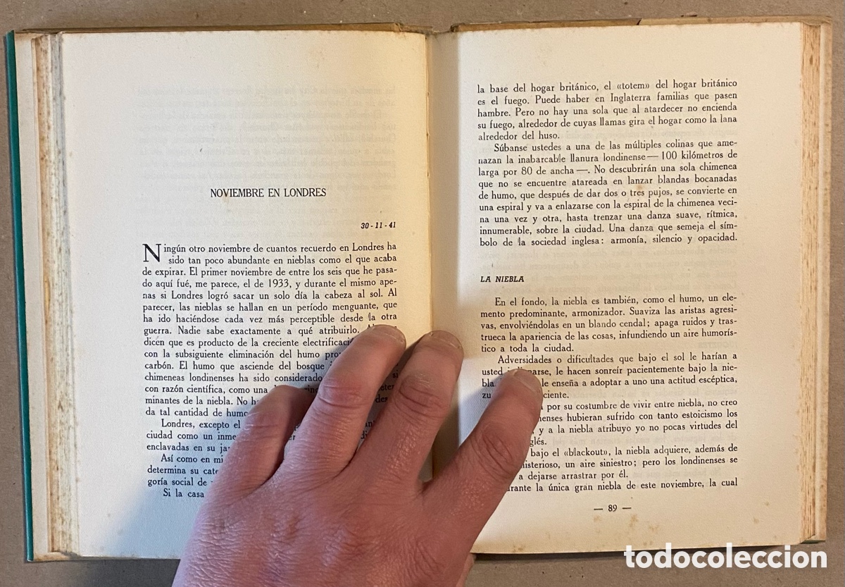 Libros: CUANDO YUNQUE, YUNQUE. AUGUSTO ASS&Iacute;S. EDICIONES MERCEDES 1946. - Foto 4