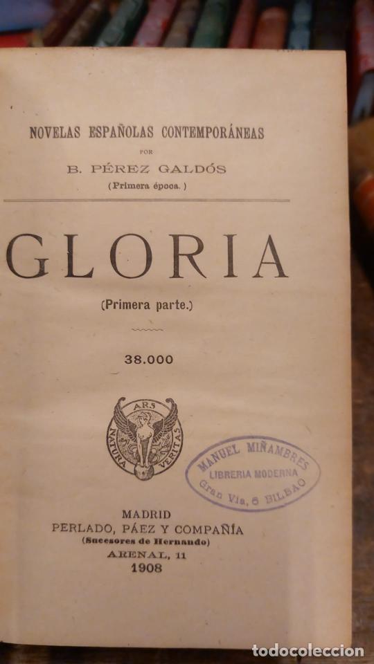 Libros: GLORIA. 2 Vols - PEREZ GALDOS, Benito - Foto 2