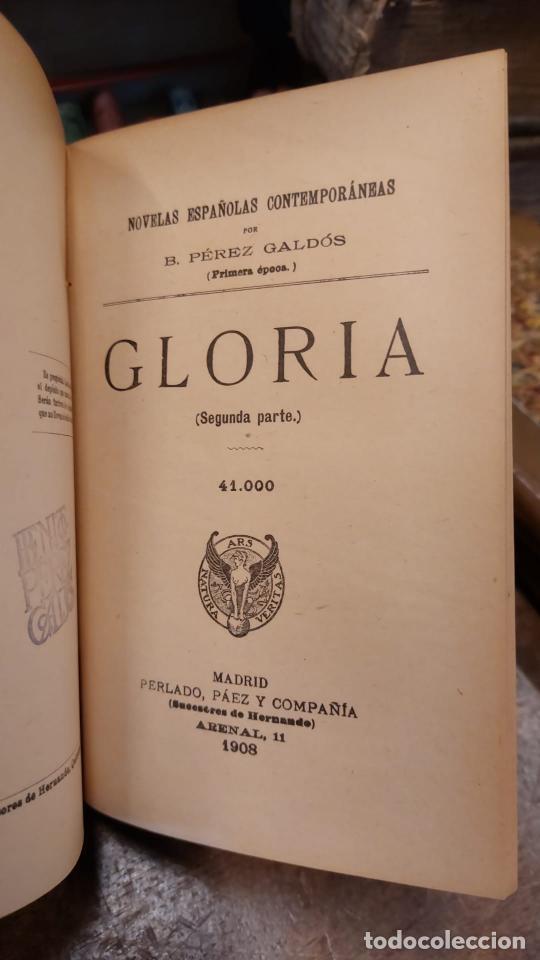 Libros: GLORIA. 2 Vols - PEREZ GALDOS, Benito - Foto 3
