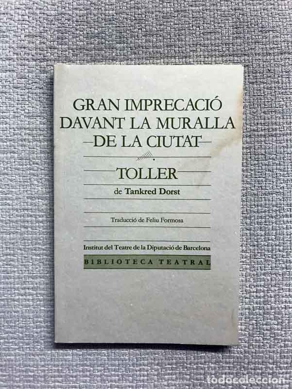 Libros: Gran imprecaci&oacute; davant la muralla de la ciutat / Toller - Tankred Dorst - Foto 1