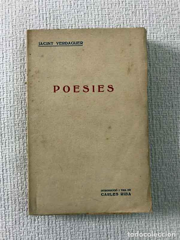 Libros: Poesies - Jacint Verdaguer - Foto 1