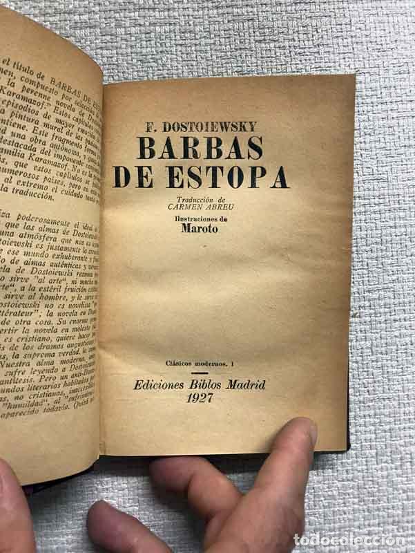 Libros: Barbas de estopa - F. Dostoiewsky - Foto 4