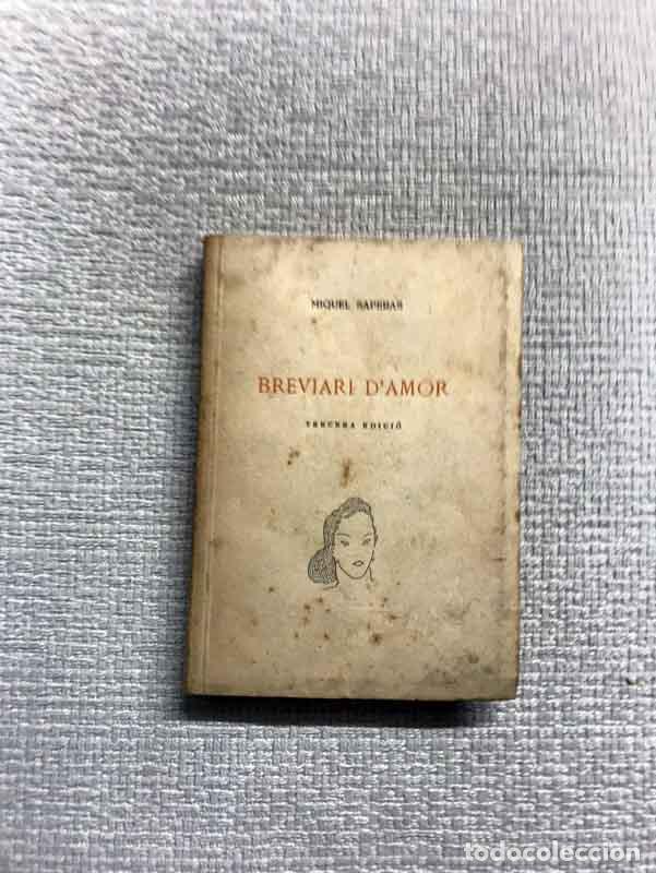 Libros: Breviari damor - Miquel Saperas - Foto 1