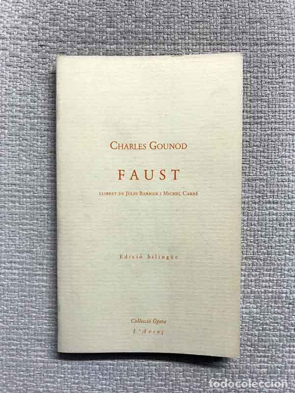 Libros: Faust - Charles Gounod - Foto 1