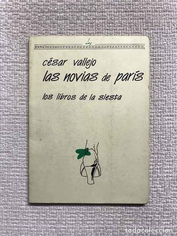 Libros: Las novias de Par&iacute;s - C&eacute;sar Vallejo - Foto 1