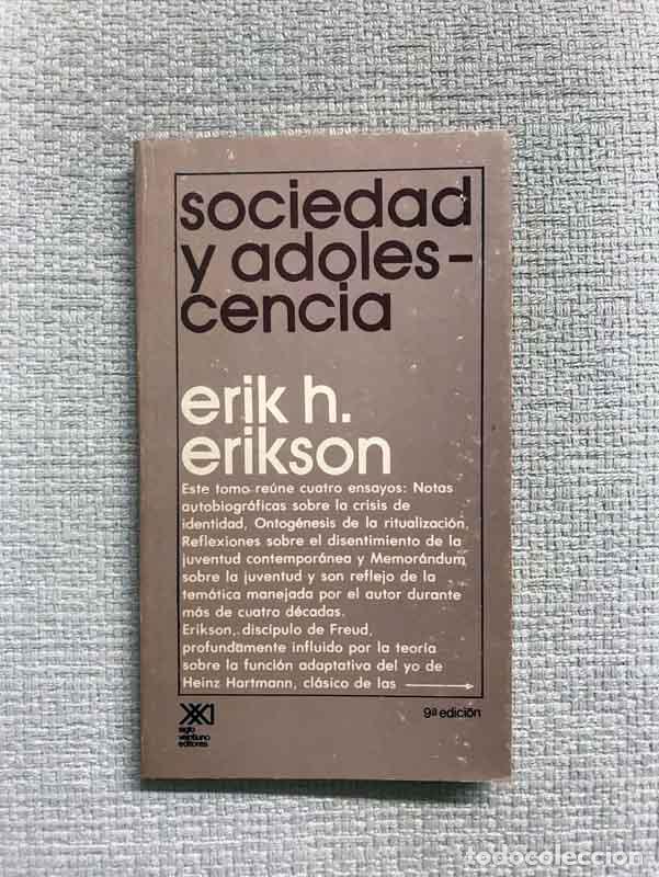 Libros: Sociedad y adolescencia - Erik H. Erikson - Foto 1